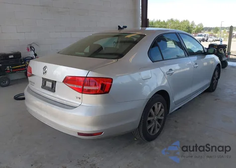 2015 Volkswagen Jetta 1.8T Se из США, поврежденный, VIN 3VWD17AJ2FM324374